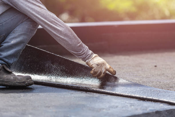Professional Exterior Waterproofing technician working in Phillipsburg, KS
